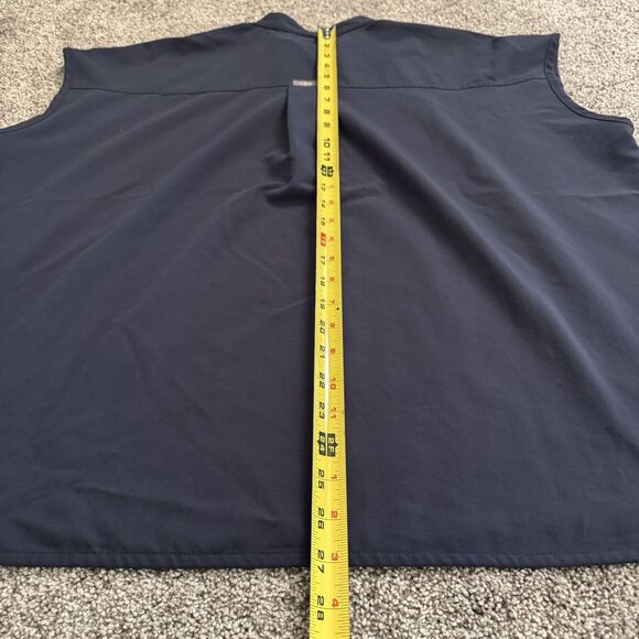 FIGS Rafaela Oversized Scrub Top WXXSW1003 Quiet Navy Women's Size XL - Picture 6 of 6